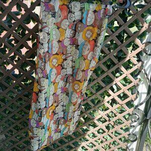 South Park cartoon characters chiffon rectangle scarf